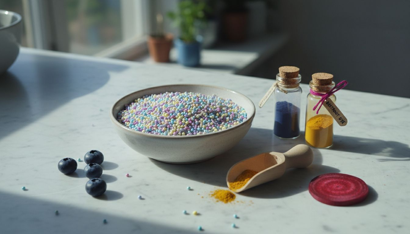Vegan bake stable sprinkles and ingredients