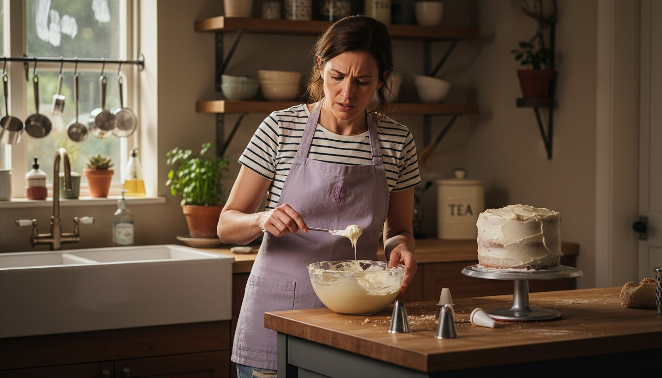Home baker troubleshooting buttercream problems