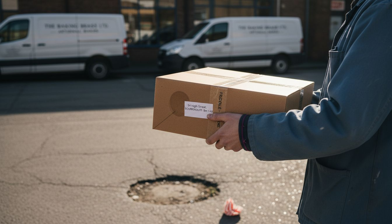 Transporting cake supported by cake board