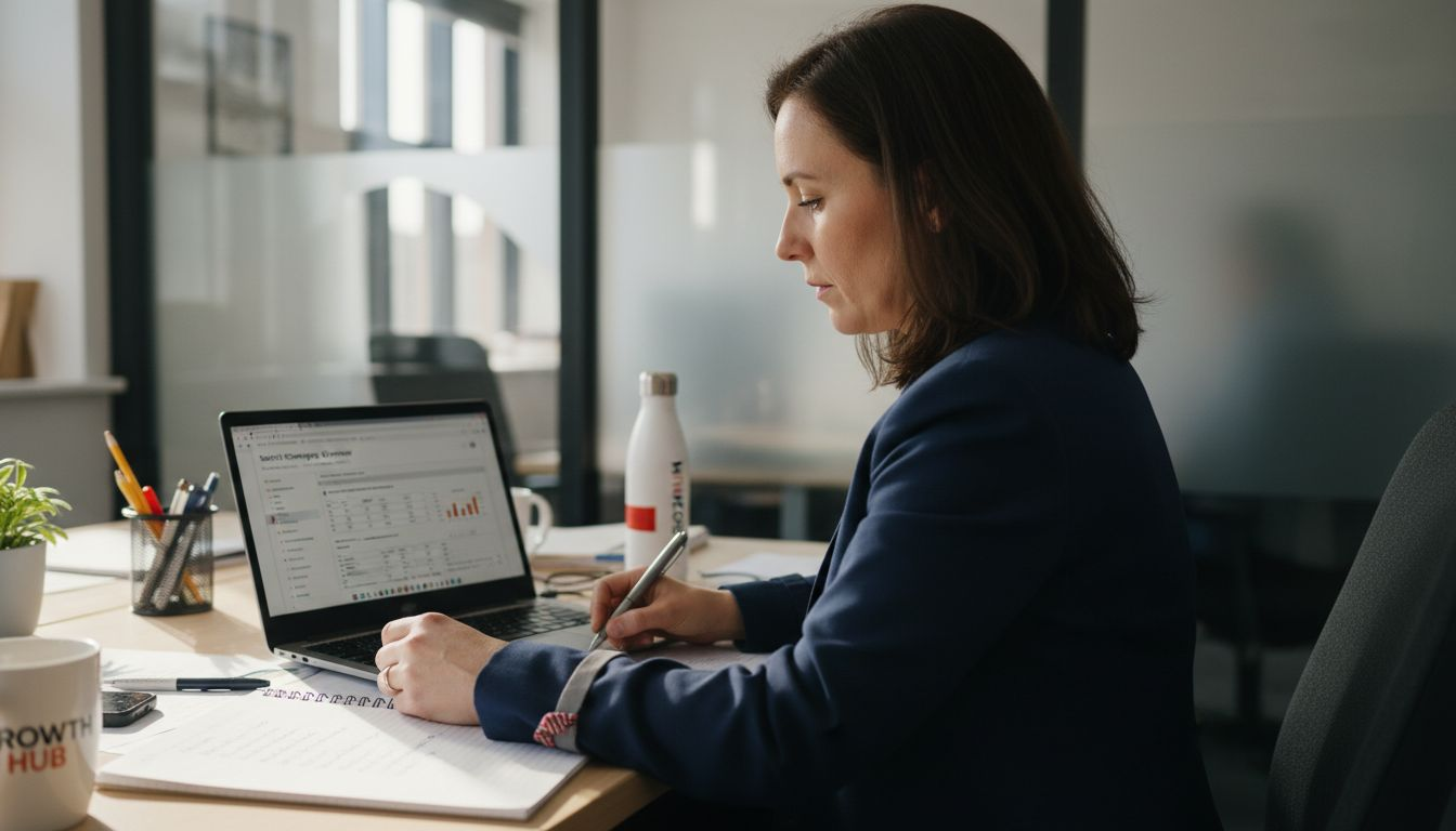 Marketing manager planning SME PPC campaigns