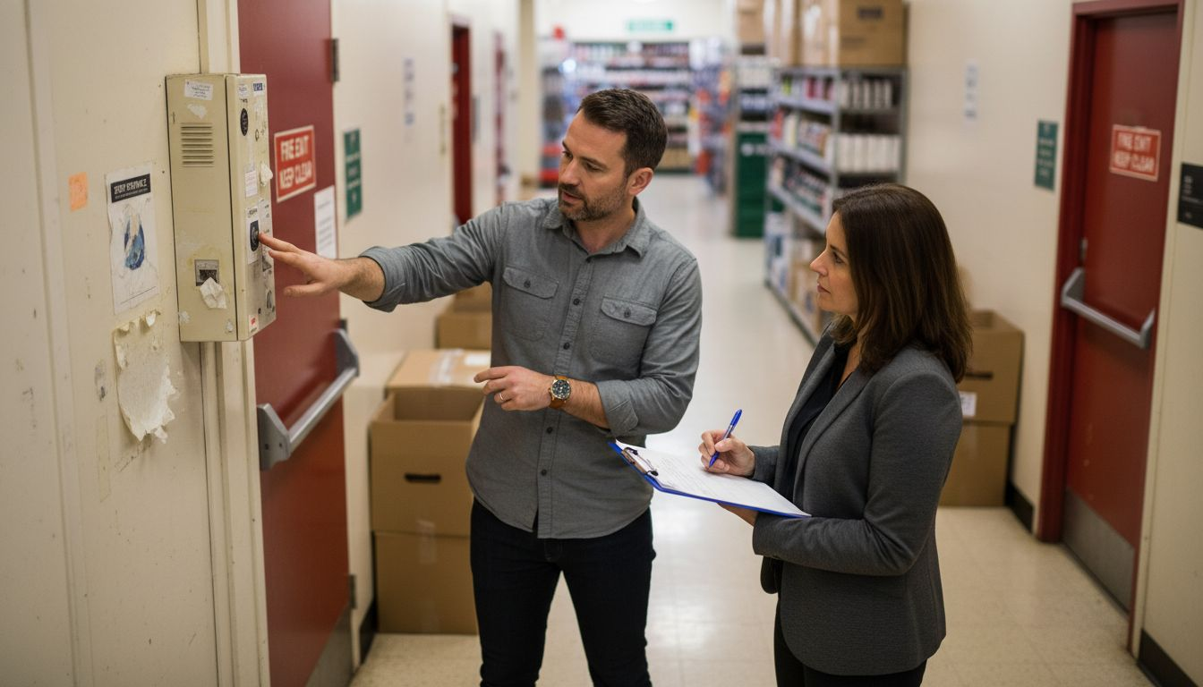 Advisor and owner review business security controls