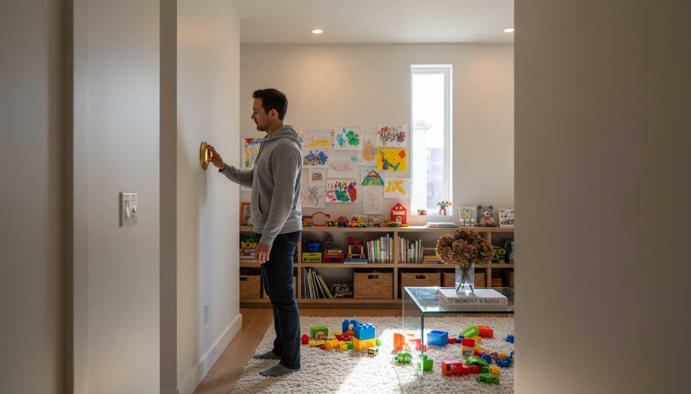 Recessed ceiling lights ambient living room