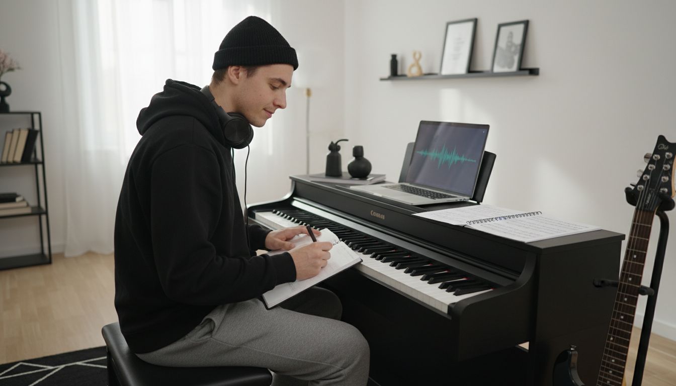 zelfstudie thuisstudio muziek