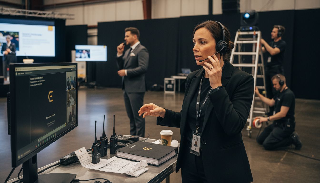 esemény élő koordináció