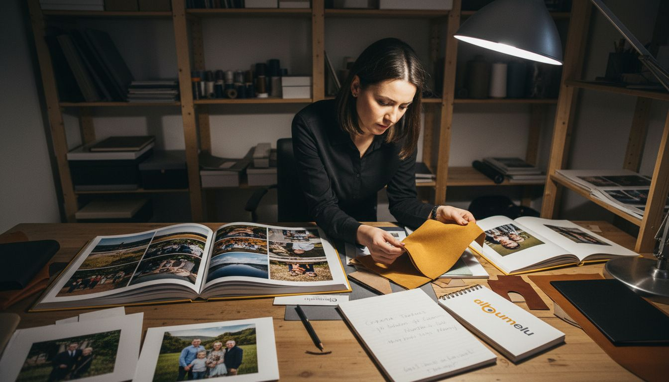 Cum alegi materialul potrivit pentru coperta albumului foto