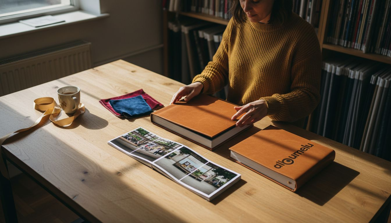 Materiale de calitate superioară, atent alese pentru albumele tale