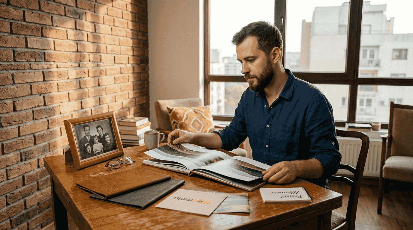 Metode personalizare copertă album foto cadouri unice 2026