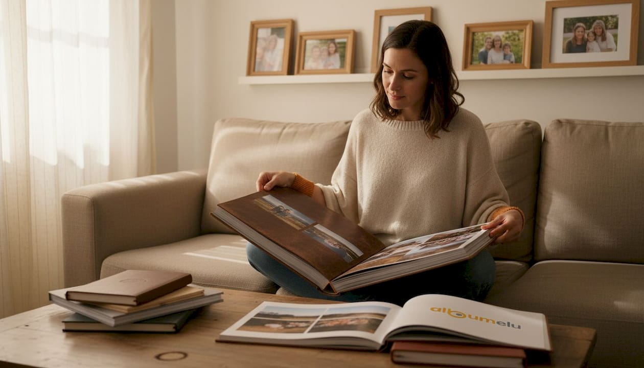 Cum să alegi un album foto profesional pentru amintiri