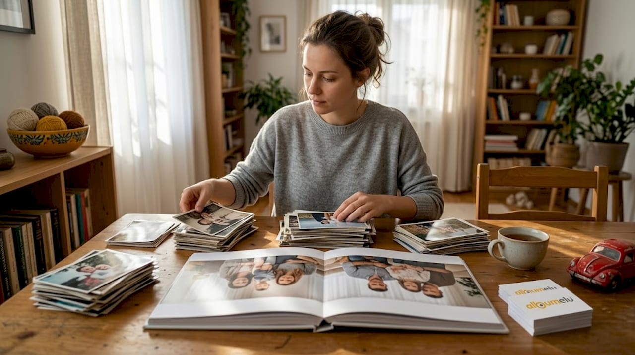 Exemple de layout pentru albume foto memorabile