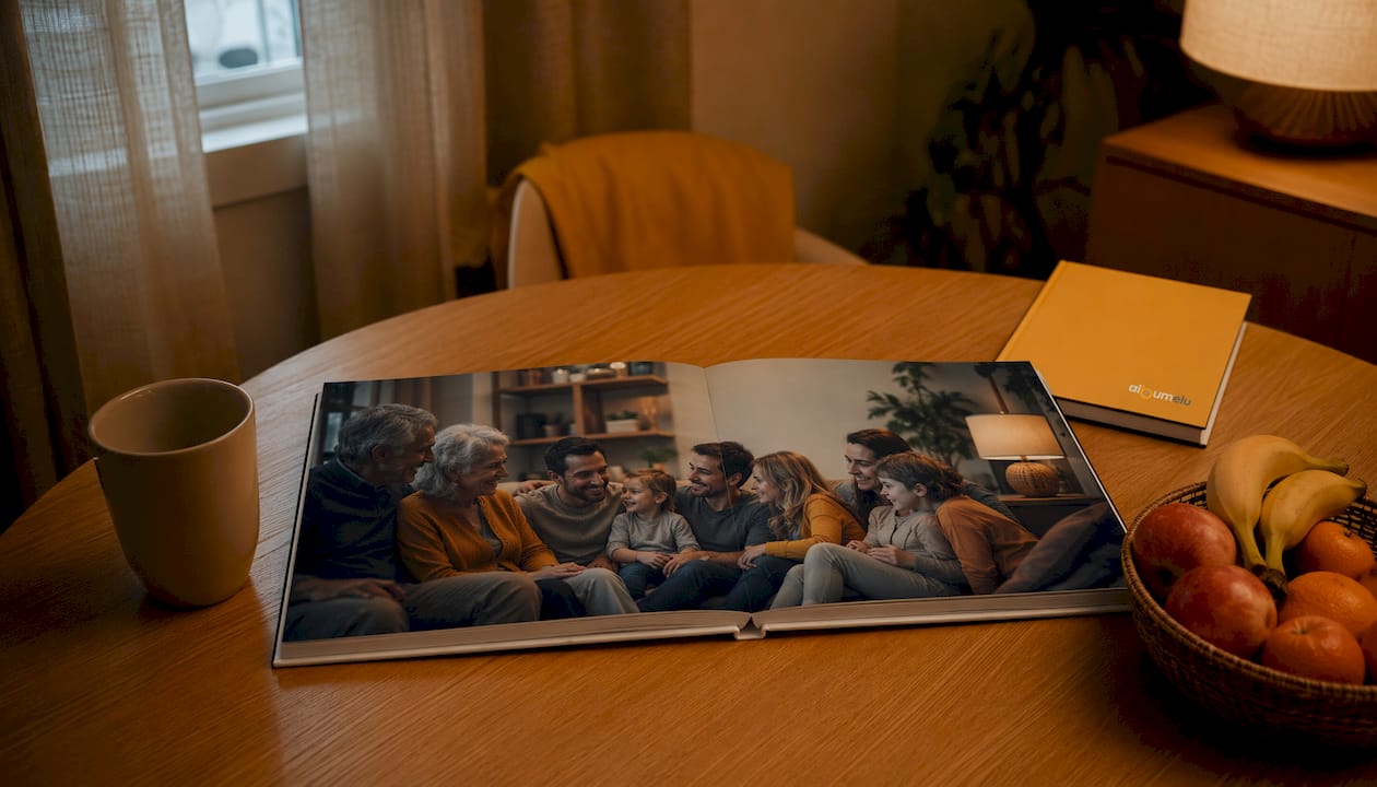 Avantajele comenzii online a unui album foto cadou