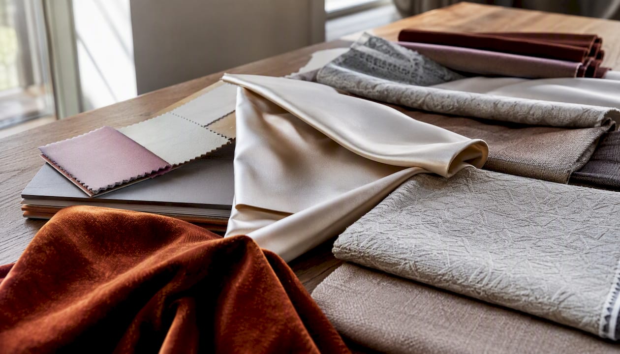 Detalii de material textil surprinse de aproape, ideale pentru coperta fotografiilor