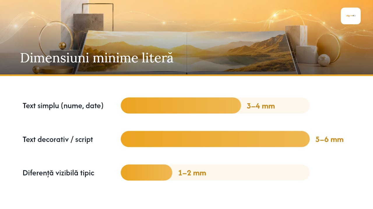 Reguli practice: dimensiuni minime, grosime a liniilor și spațiere — overview diagram