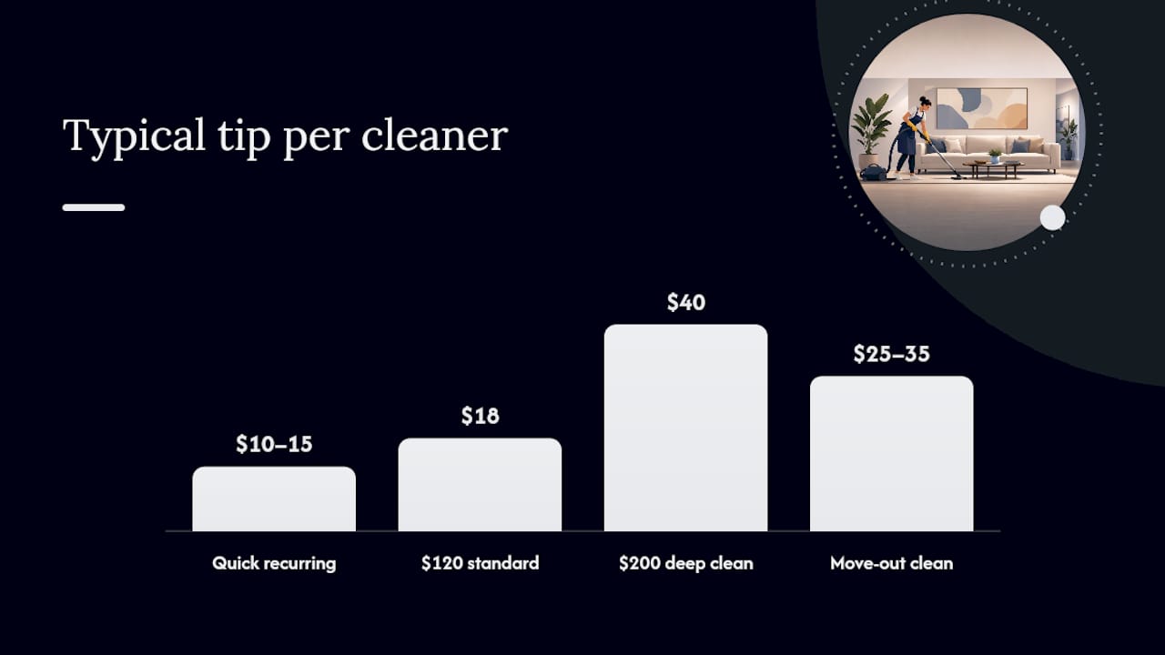 How Much To Tip House Cleaners — overview diagram