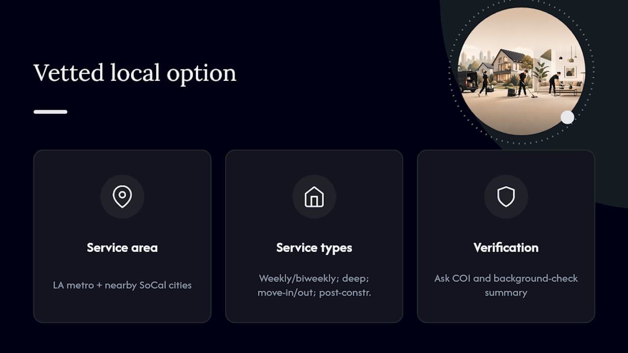 A Vetted, Local Option if You're Ready to Book — overview diagram