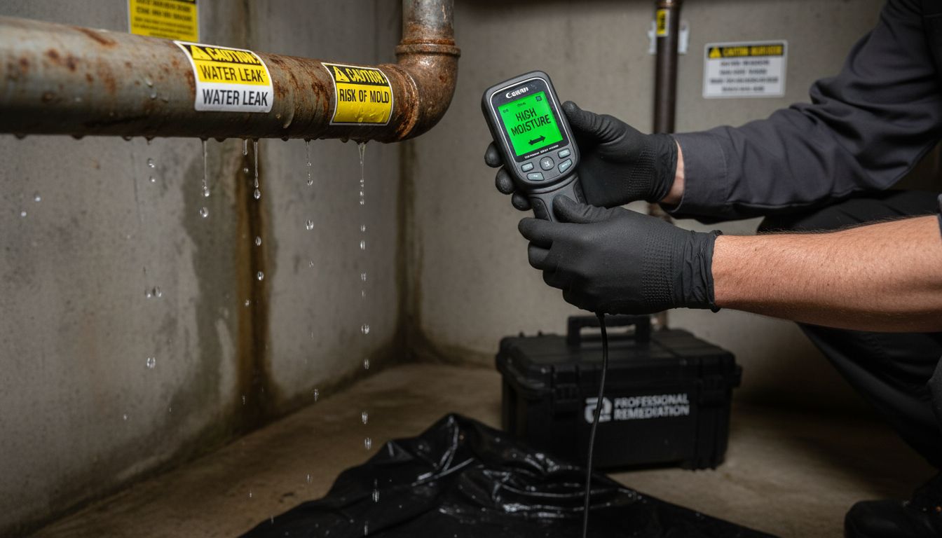 plumbing leak inspection