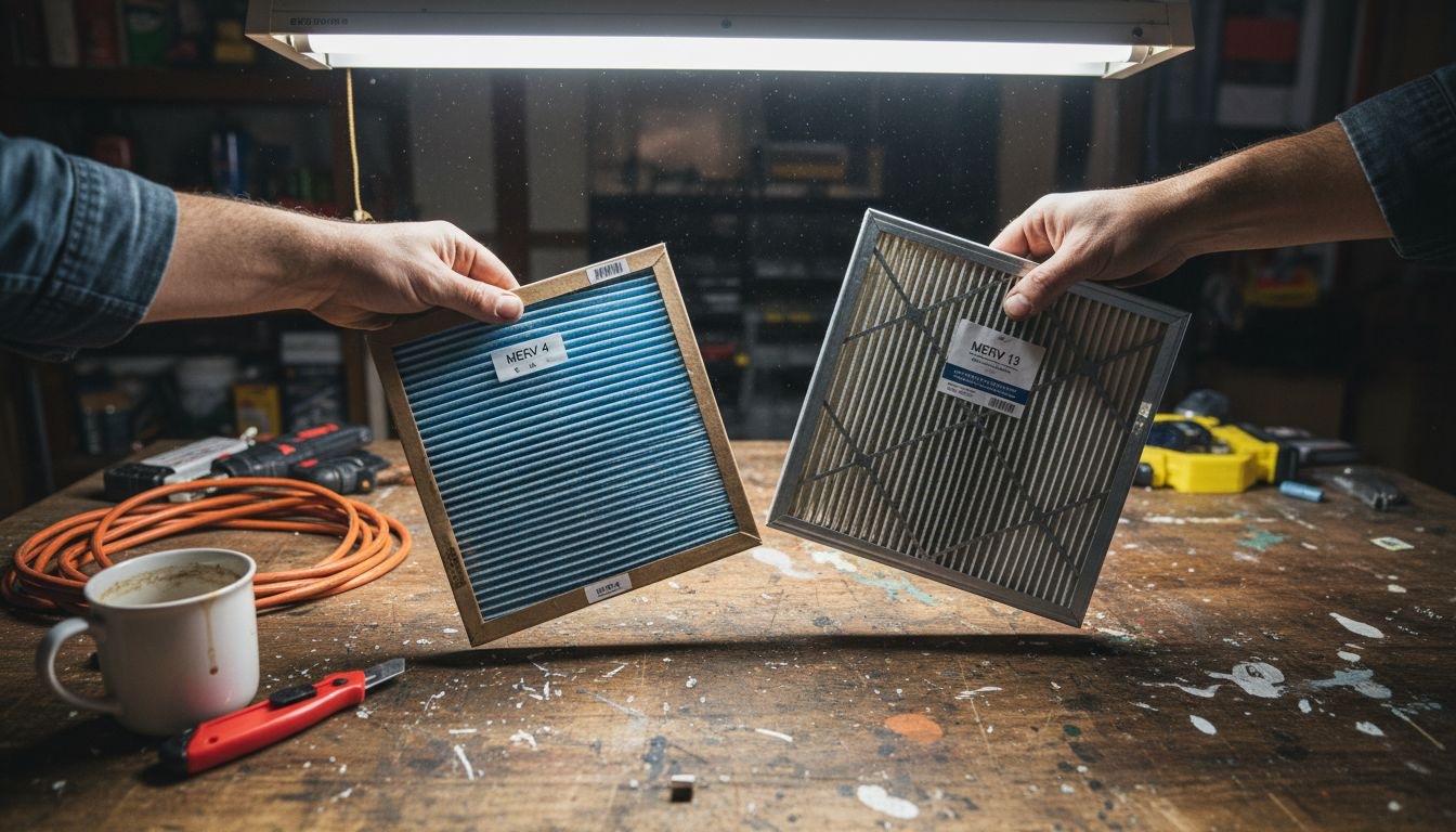 Comparing fiberglass and pleated HVAC filters