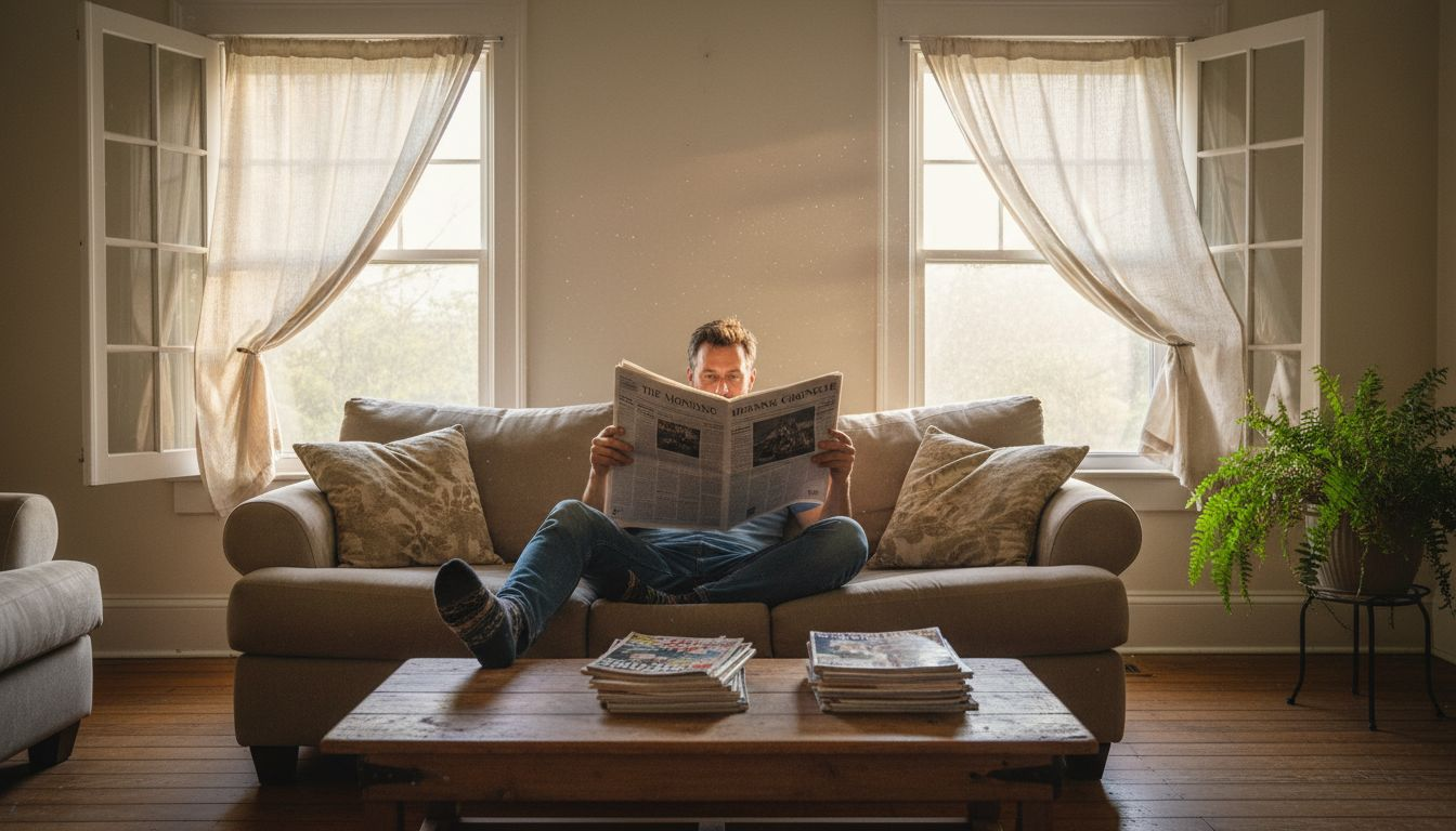 Family enjoying cross-ventilation at home