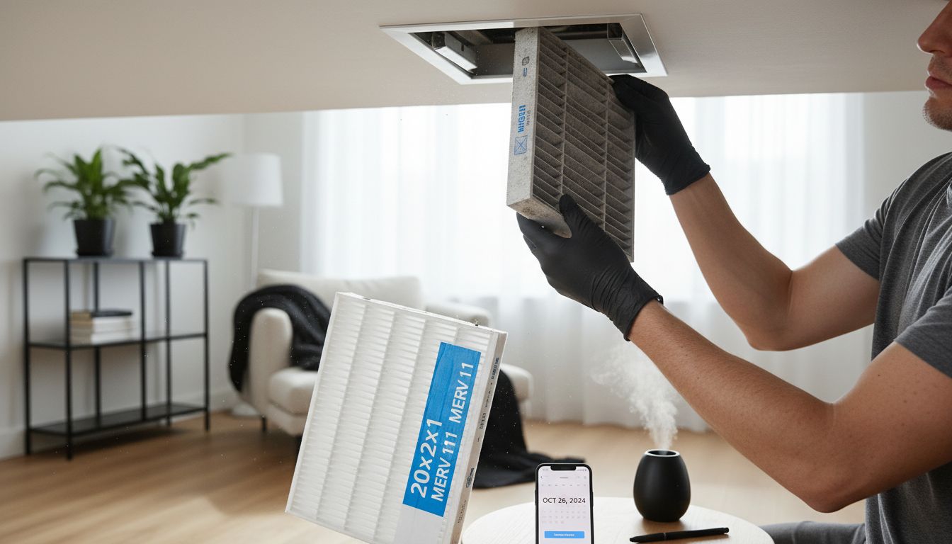 changing hvac air filter