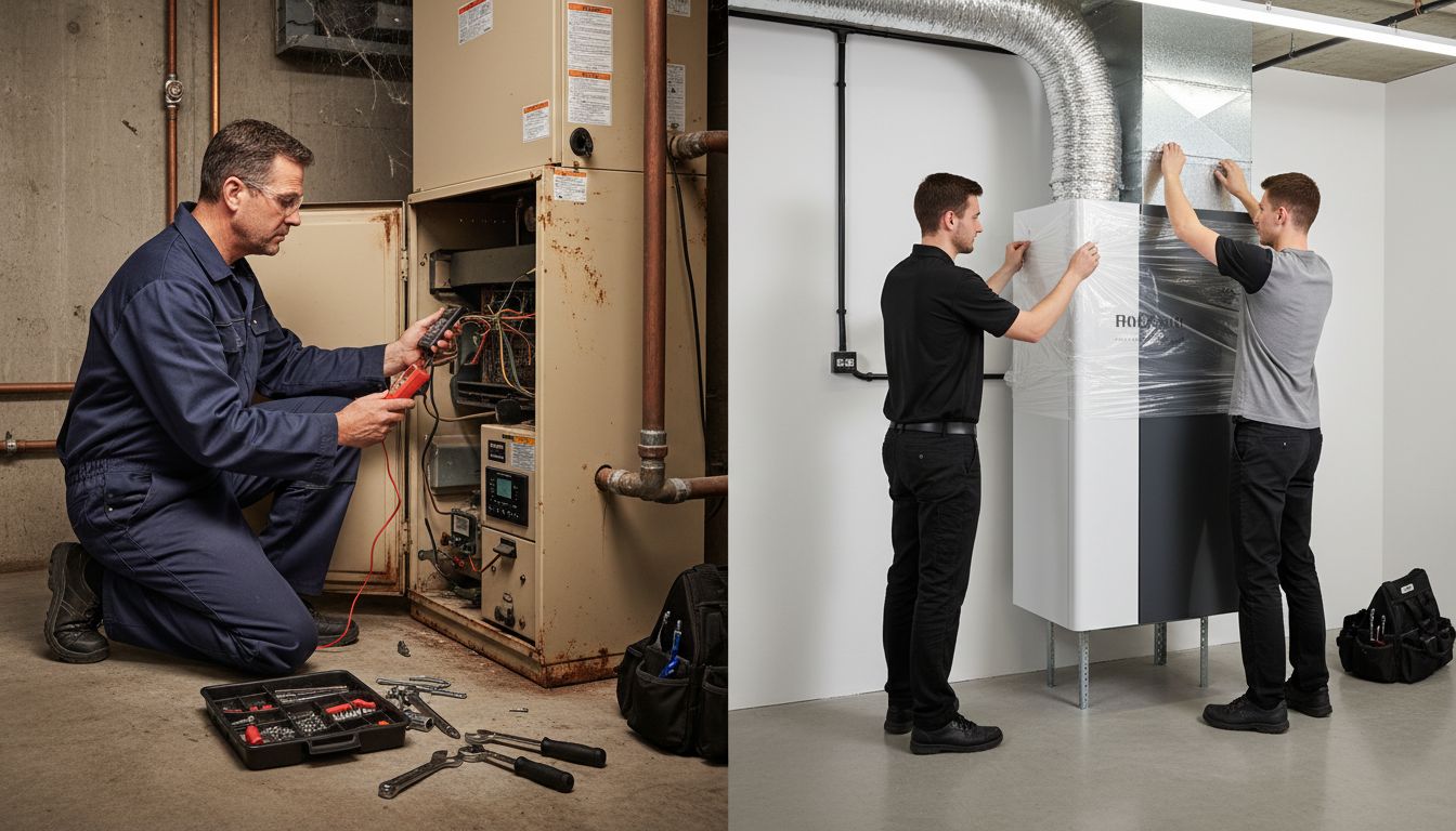 HVAC repair replacement