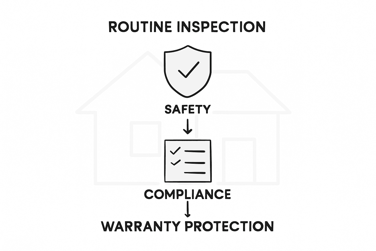 Infographic HVAC inspection safety compliance warranty