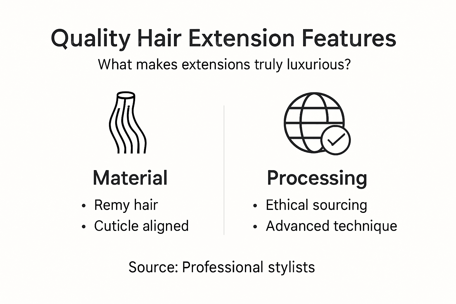 Infographic highlights luxury extension features