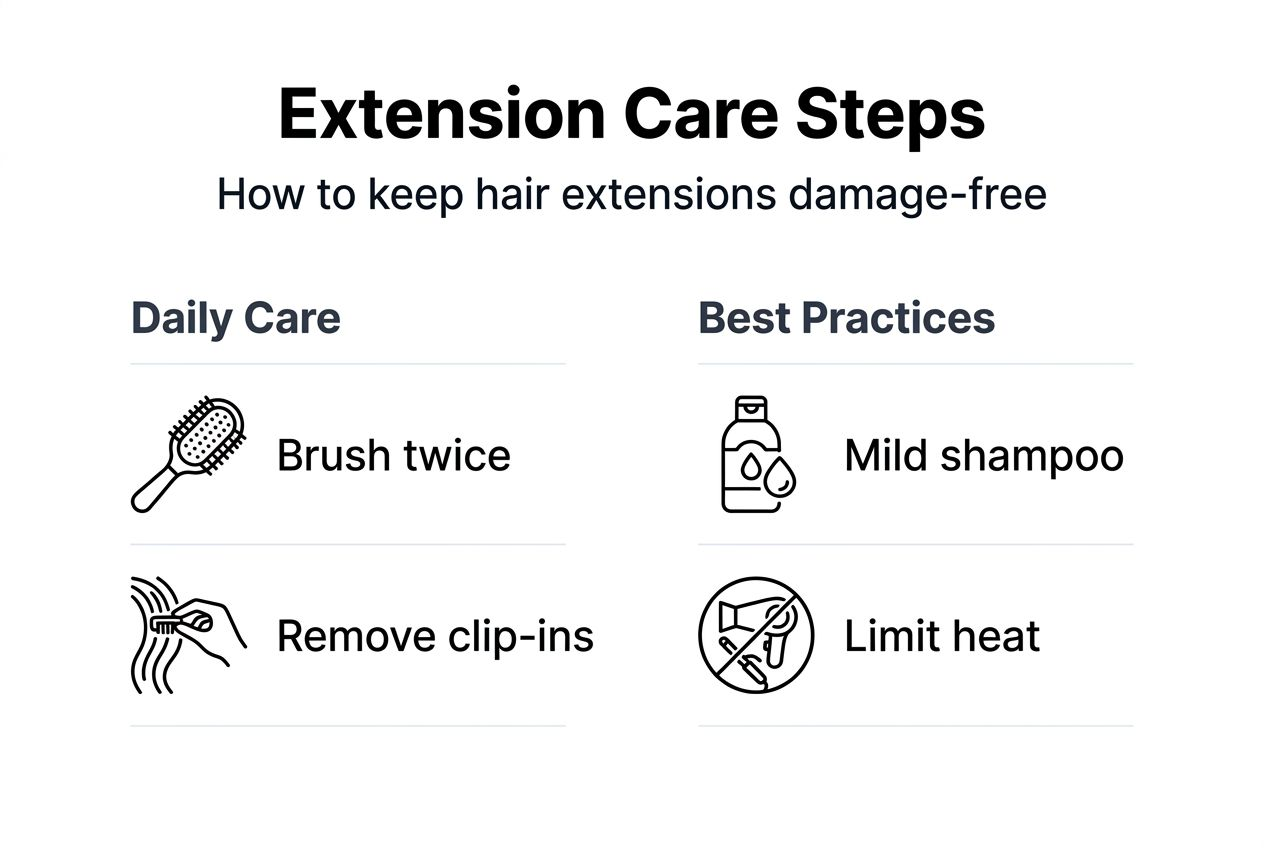Achieve damage-free hair extensions at home in 2026