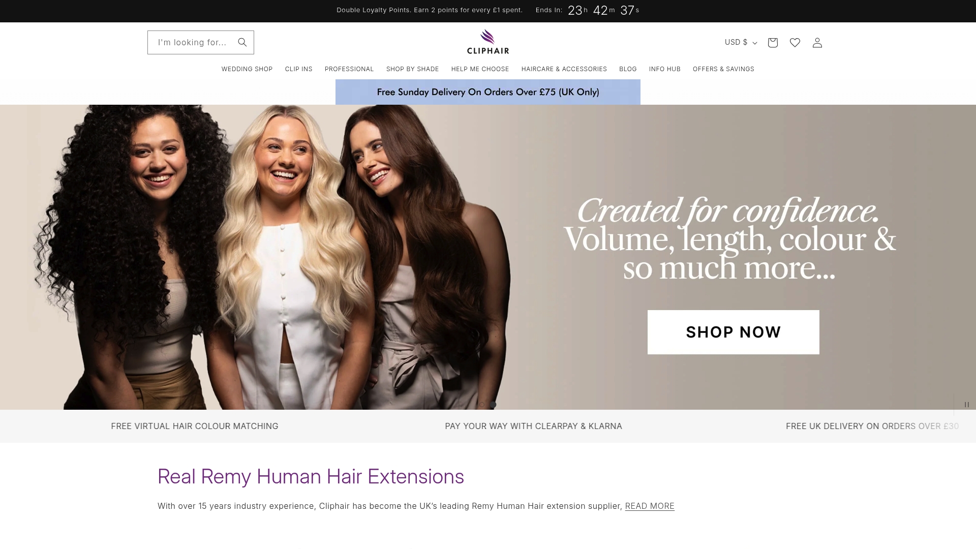 https://cliphair.co.uk