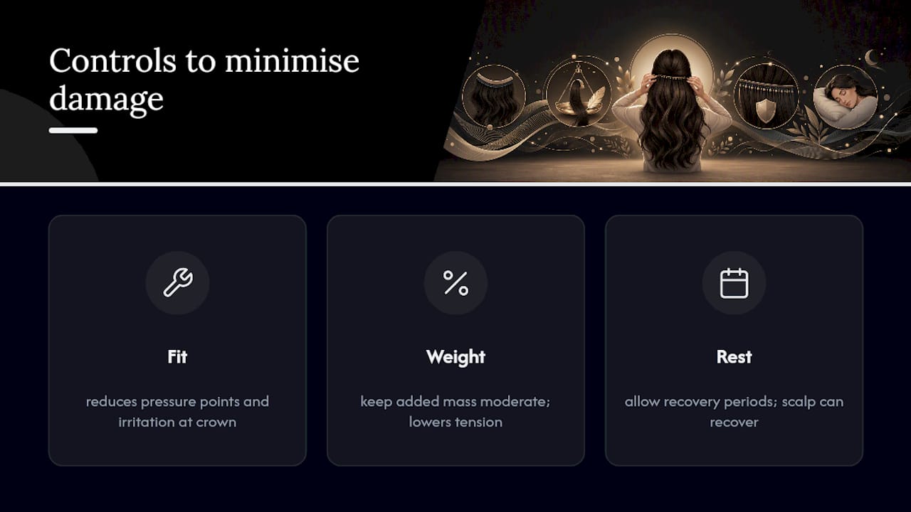 Fit weight and rest damage prevention guide