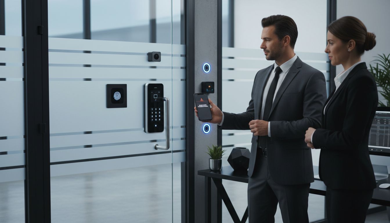 okos iroda belépés