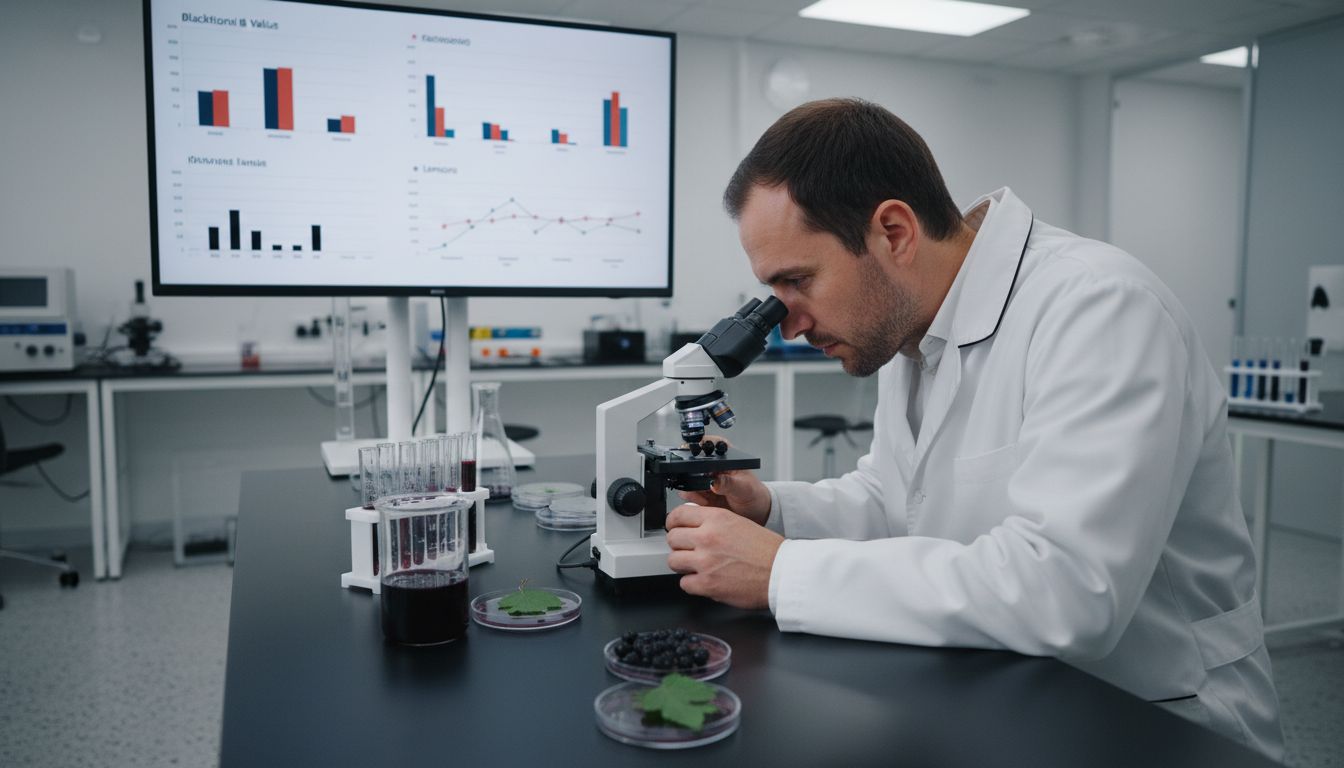 analiză coacăze negre