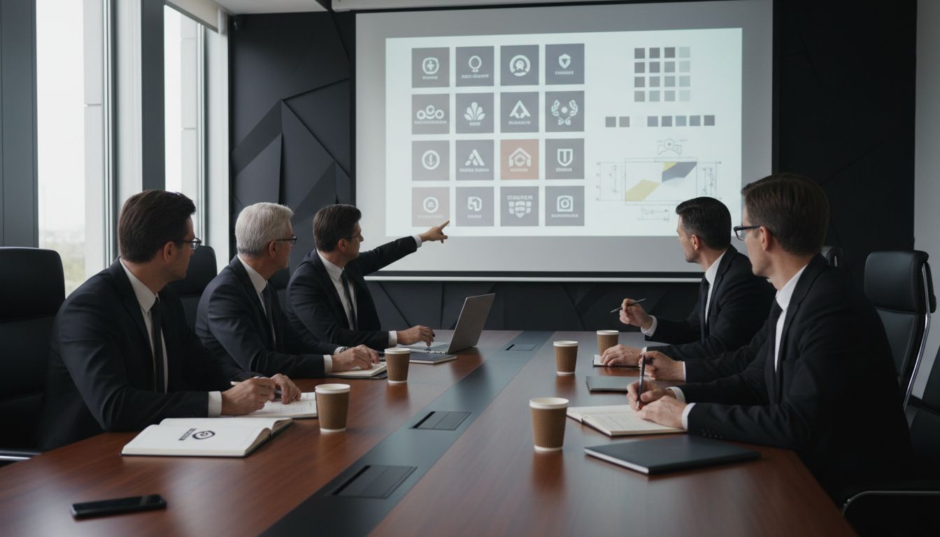 presentación diseño branding