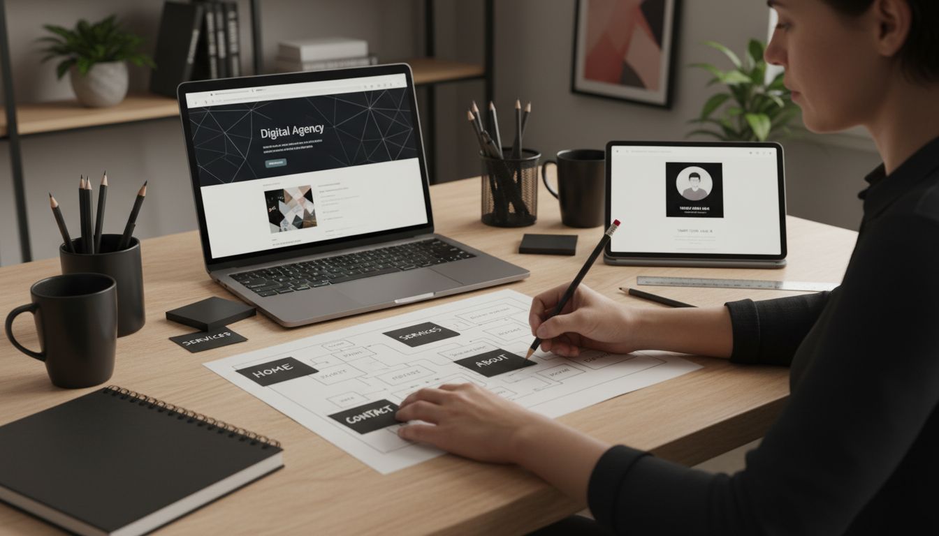 estructura contenido web