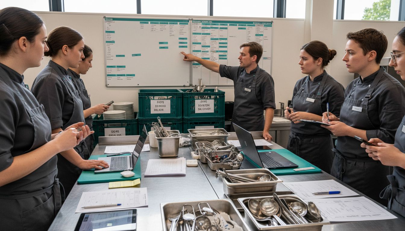 Catering Team Planung