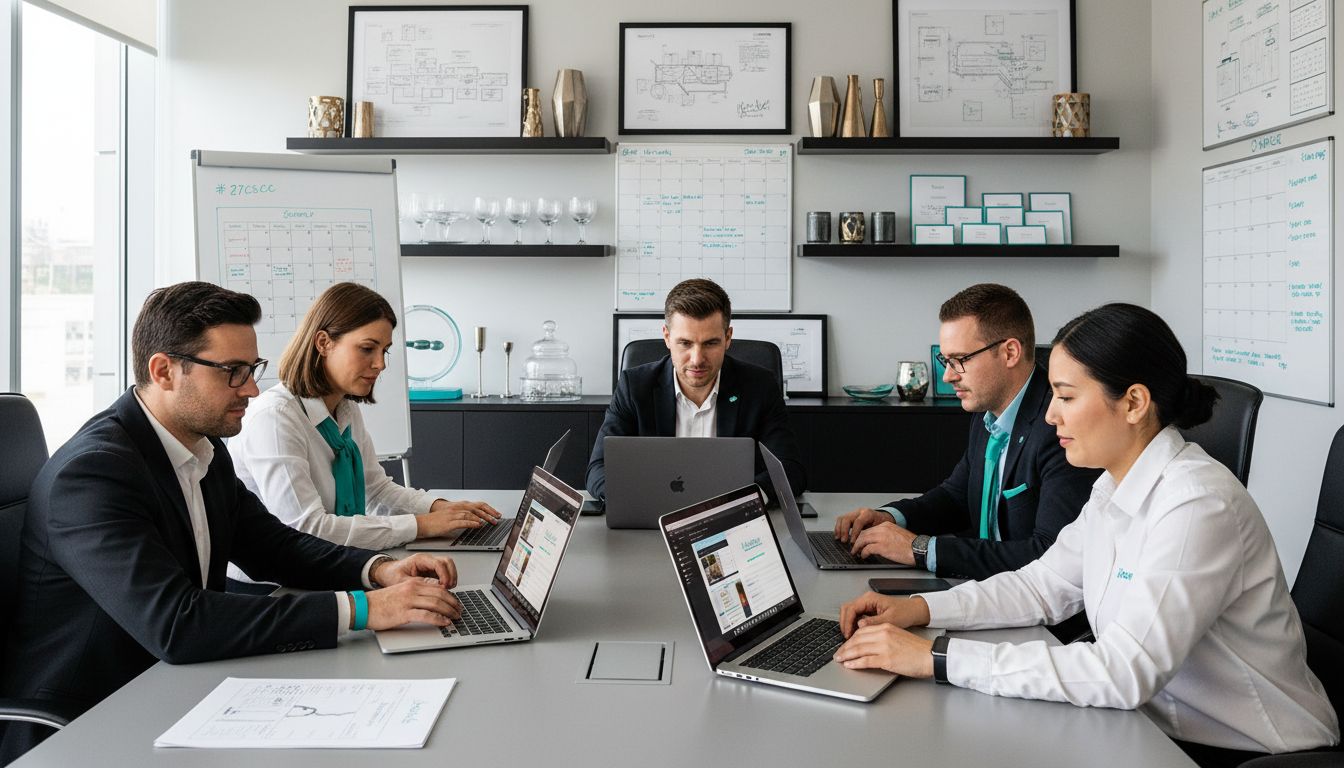 digitale Angebotsverwaltung Team