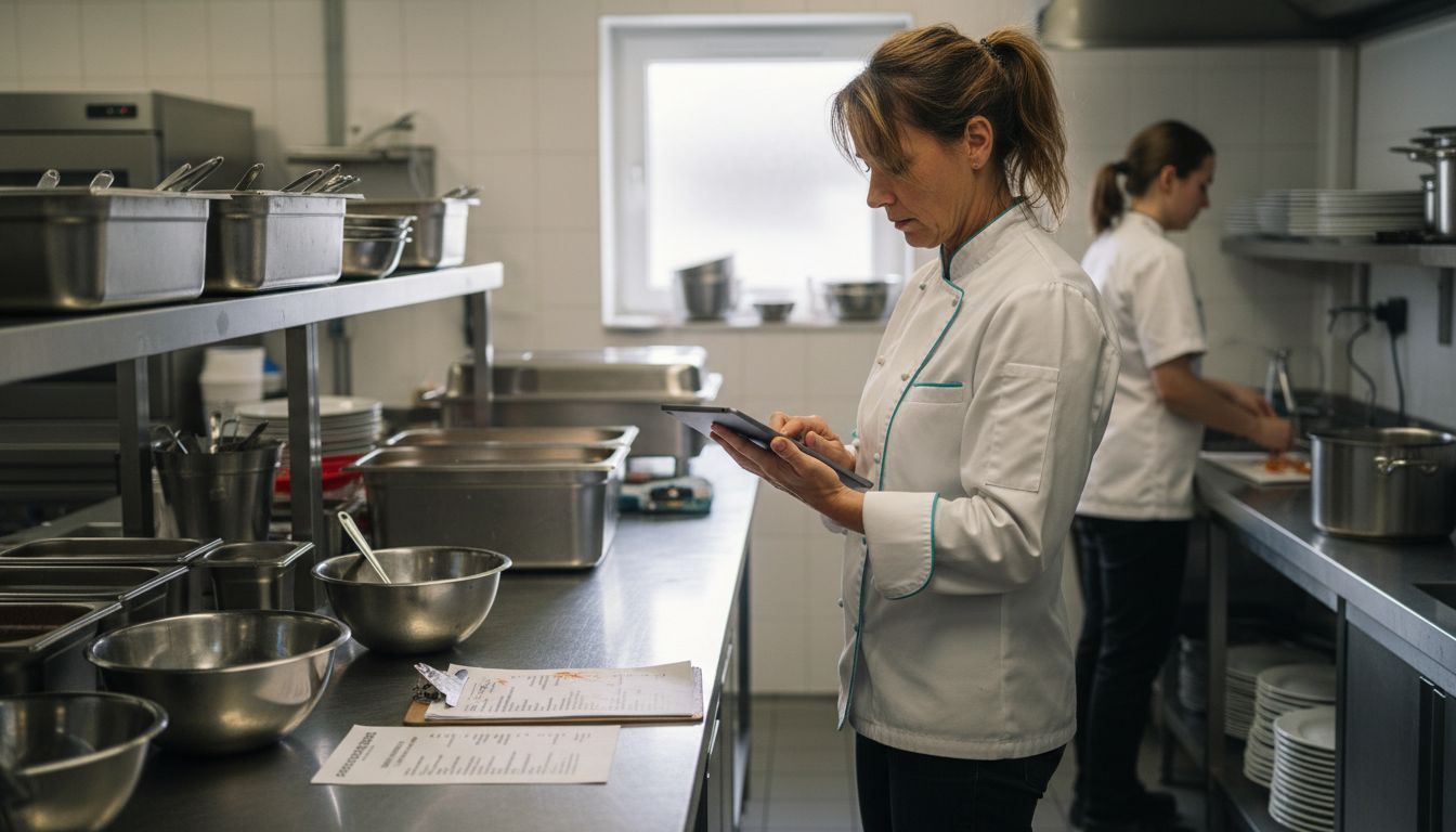 Der Catering-Manager sorgt dafür, dass die Aufgaben im Team sinnvoll verteilt werden und jeder weiß, was zu tun ist.