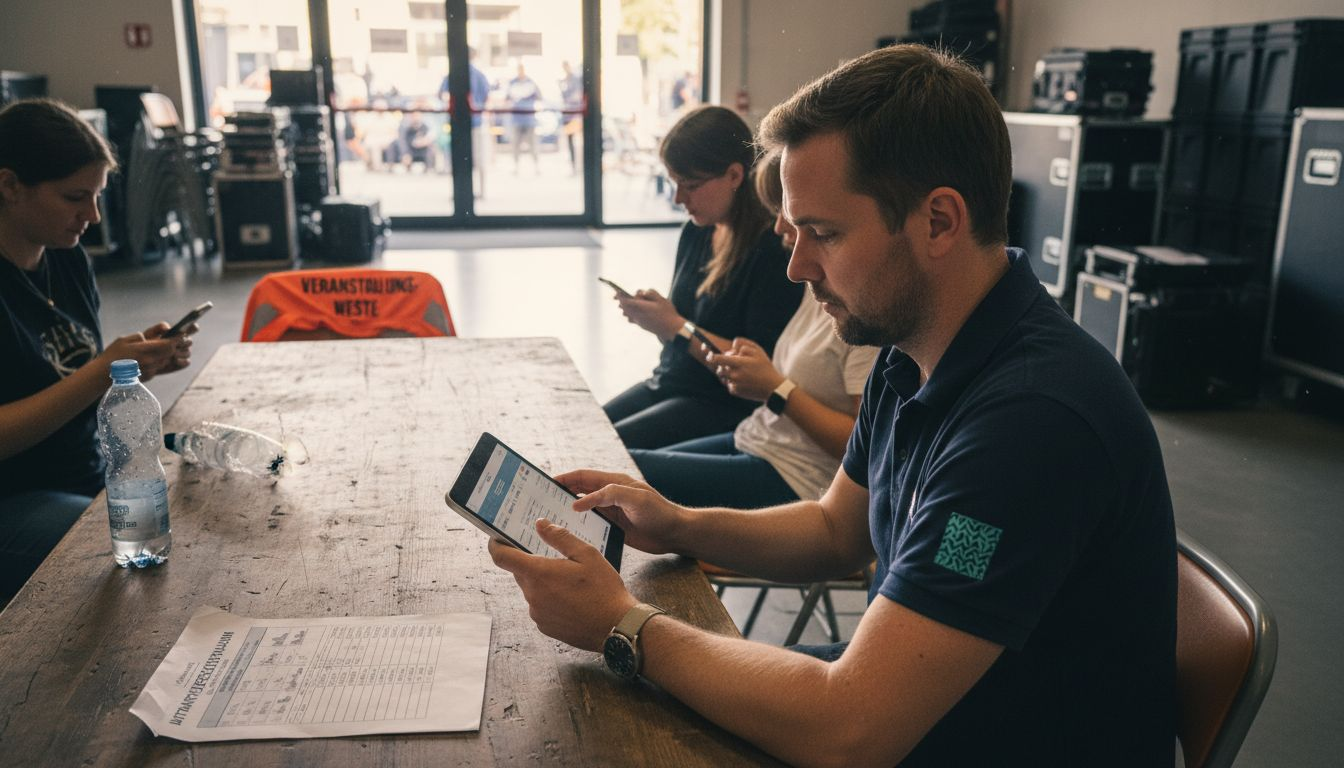 Mit einem digitalen Kalender behalten Eventmanager jederzeit den Überblick über ihre Veranstaltungen und können Termine flexibel und effizient planen.