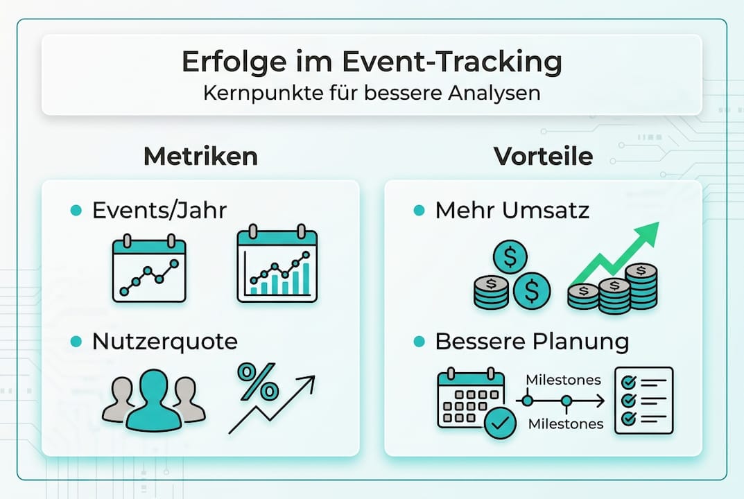Infografik: So profitieren Unternehmen vom Einsatz von Event-Tracking