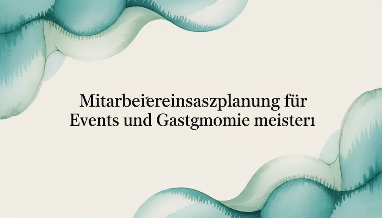 Blogartikel-Titelkarte mit einem Rahmen aus Aquarellbändern