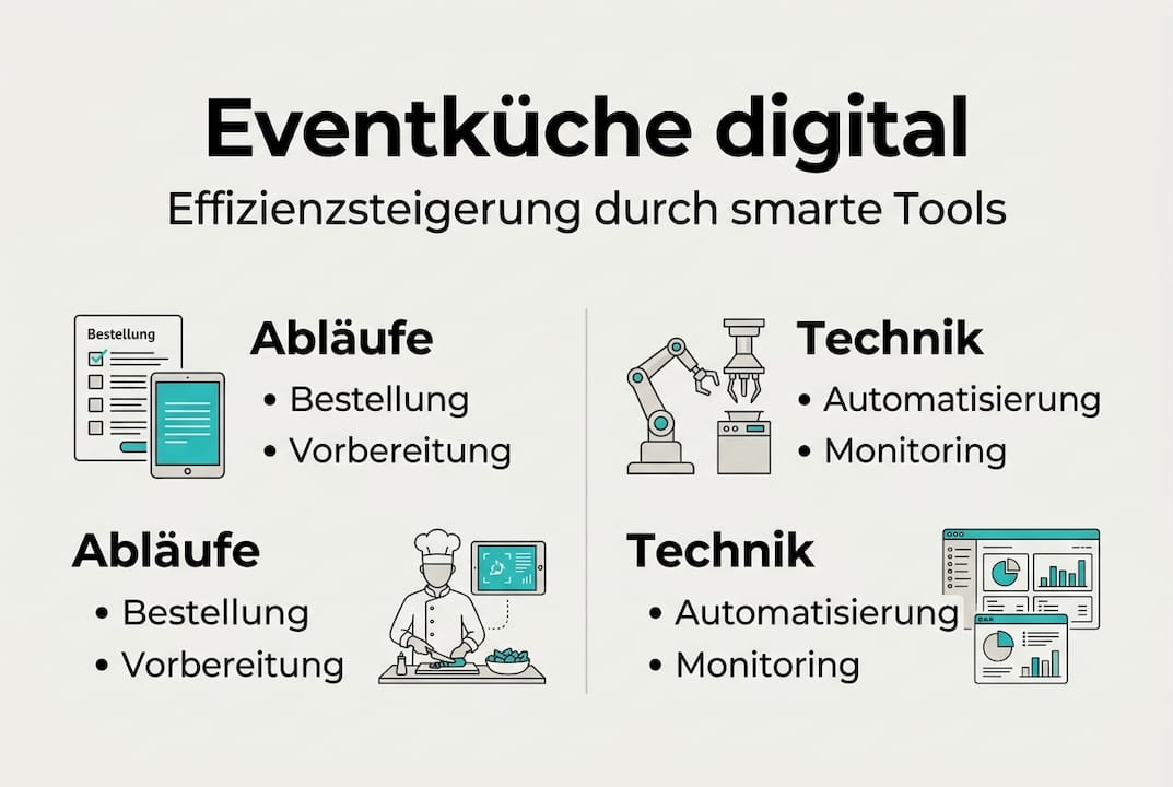 Übersicht: Wie die Digitalisierung das Küchenmanagement verändert