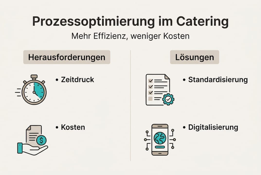 Übersicht: Typische Herausforderungen im Catering und wie man sie meistert