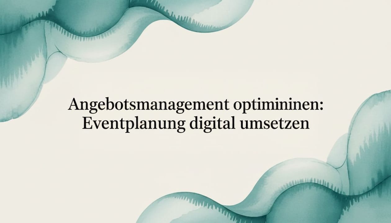 Stimmungsvolles Titelbild mit breiten, aquarellierten Farbbalken als Blickfang