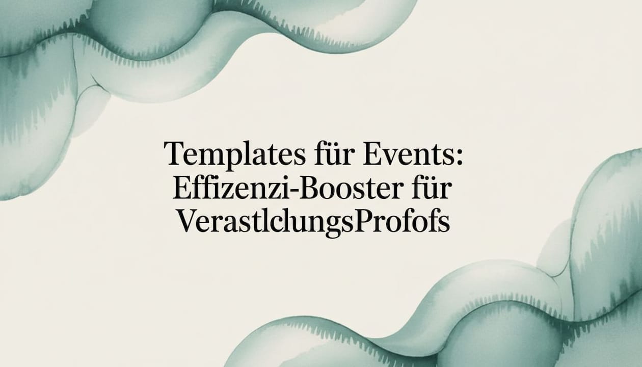 Ein künstlerischer Aquarellrahmen hebt den mittig platzierten Blogtitel besonders hervor.