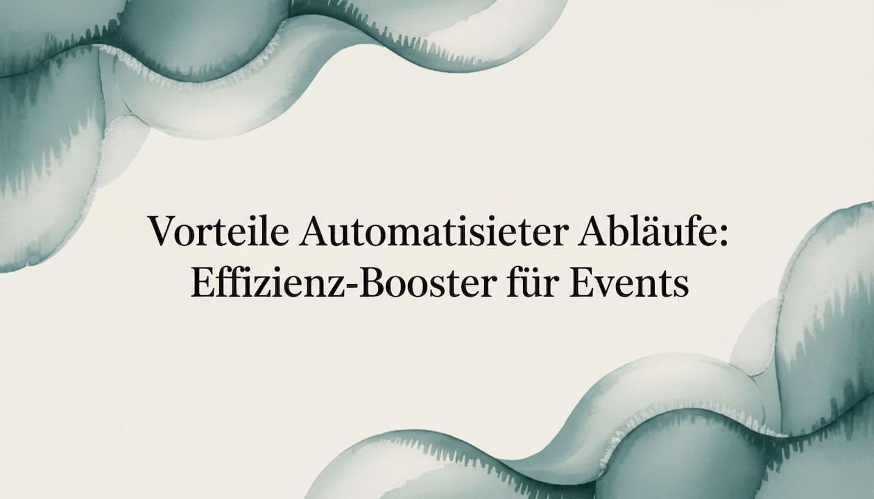 Künstlerischer Aquarellrahmen als Blickfang für die Überschrift des Blogartikels