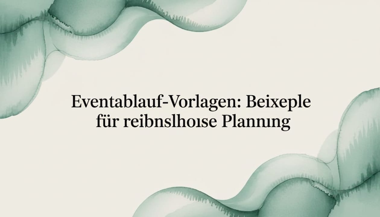 Stilvoller Rahmen aus Aquarellbändern für Event-Vorlagen und Blogtitel