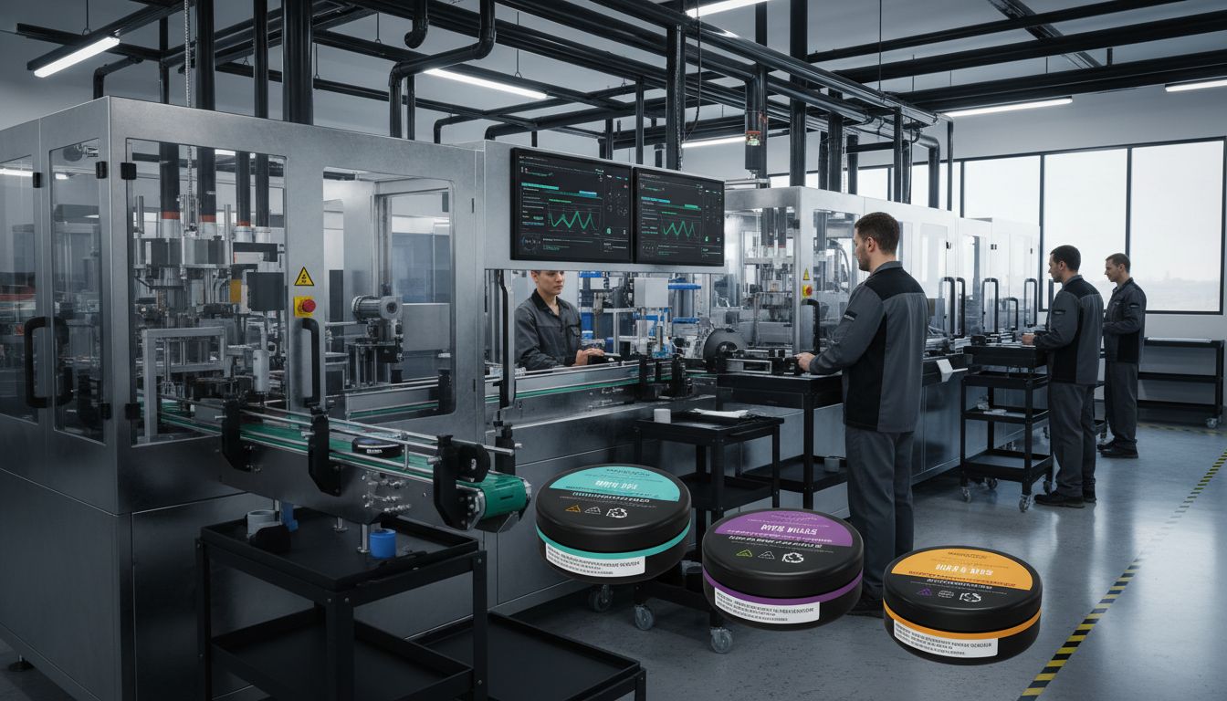 nicotine pouch manufacturing
