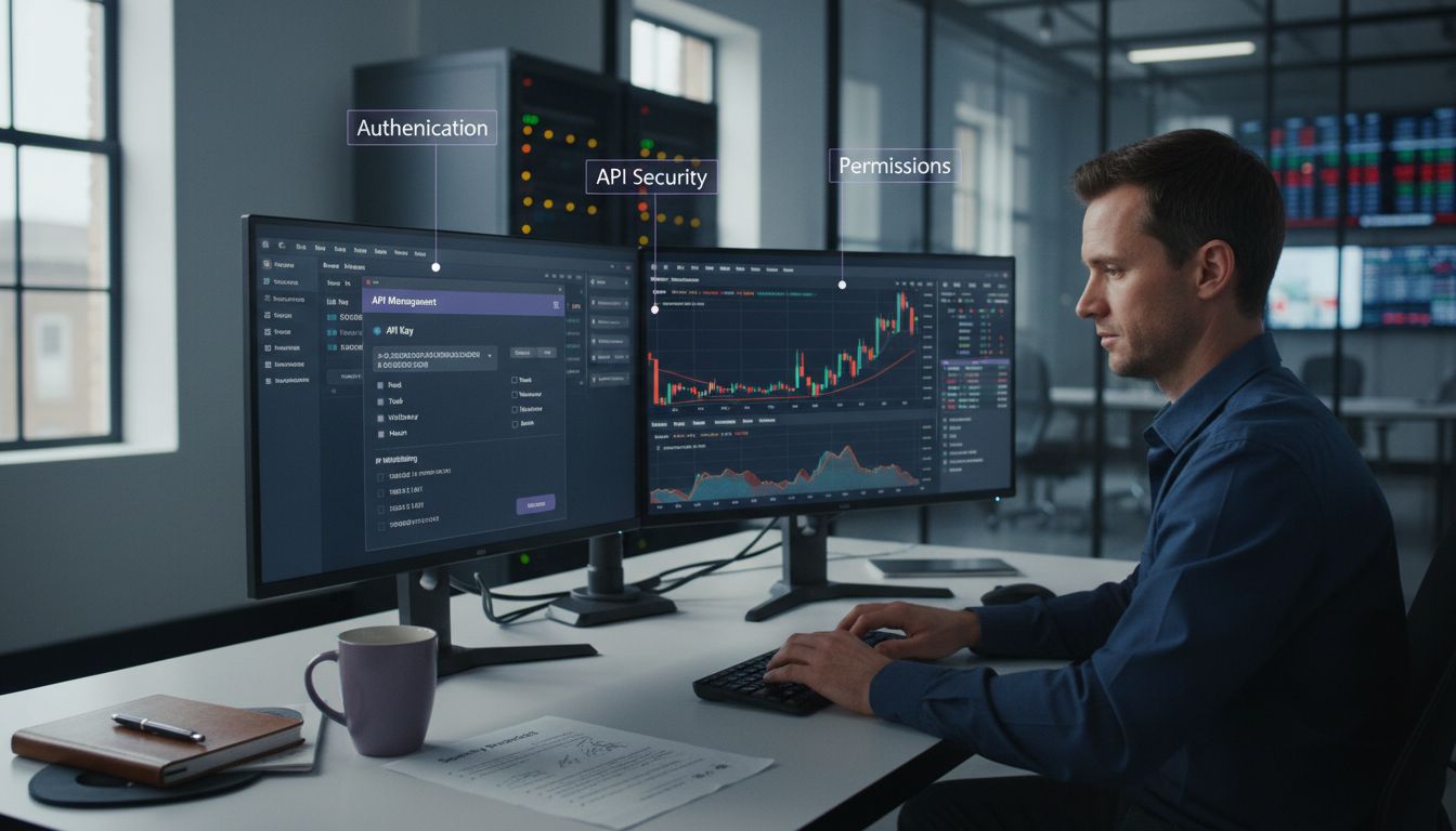secure trading setup