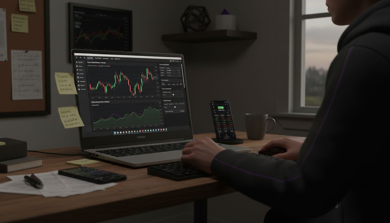 trading bot interface