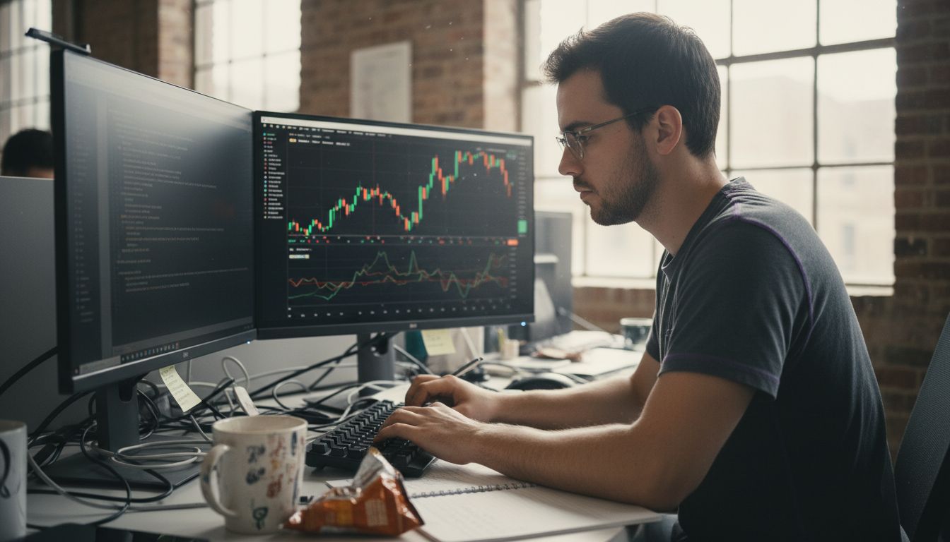 Analyst coding algorithms for crypto trading