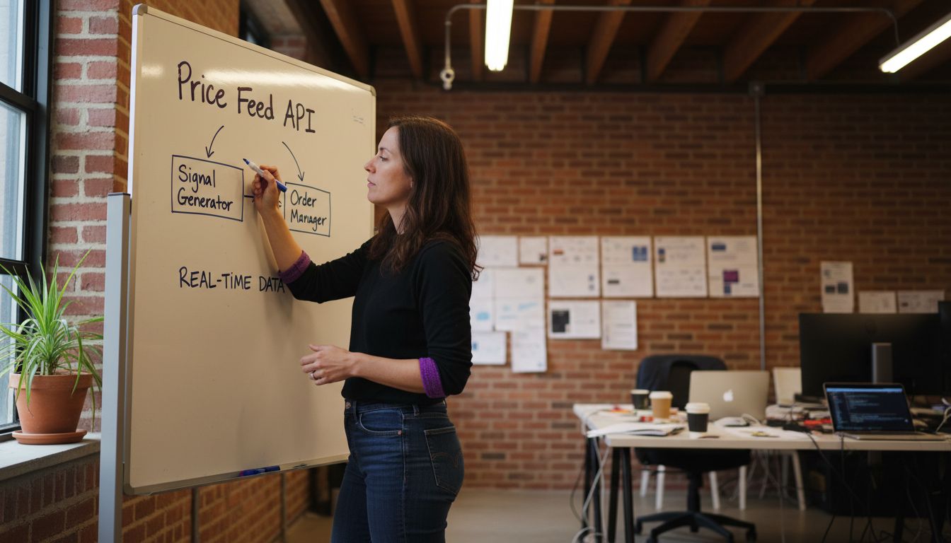 Developer mapping crypto bot components