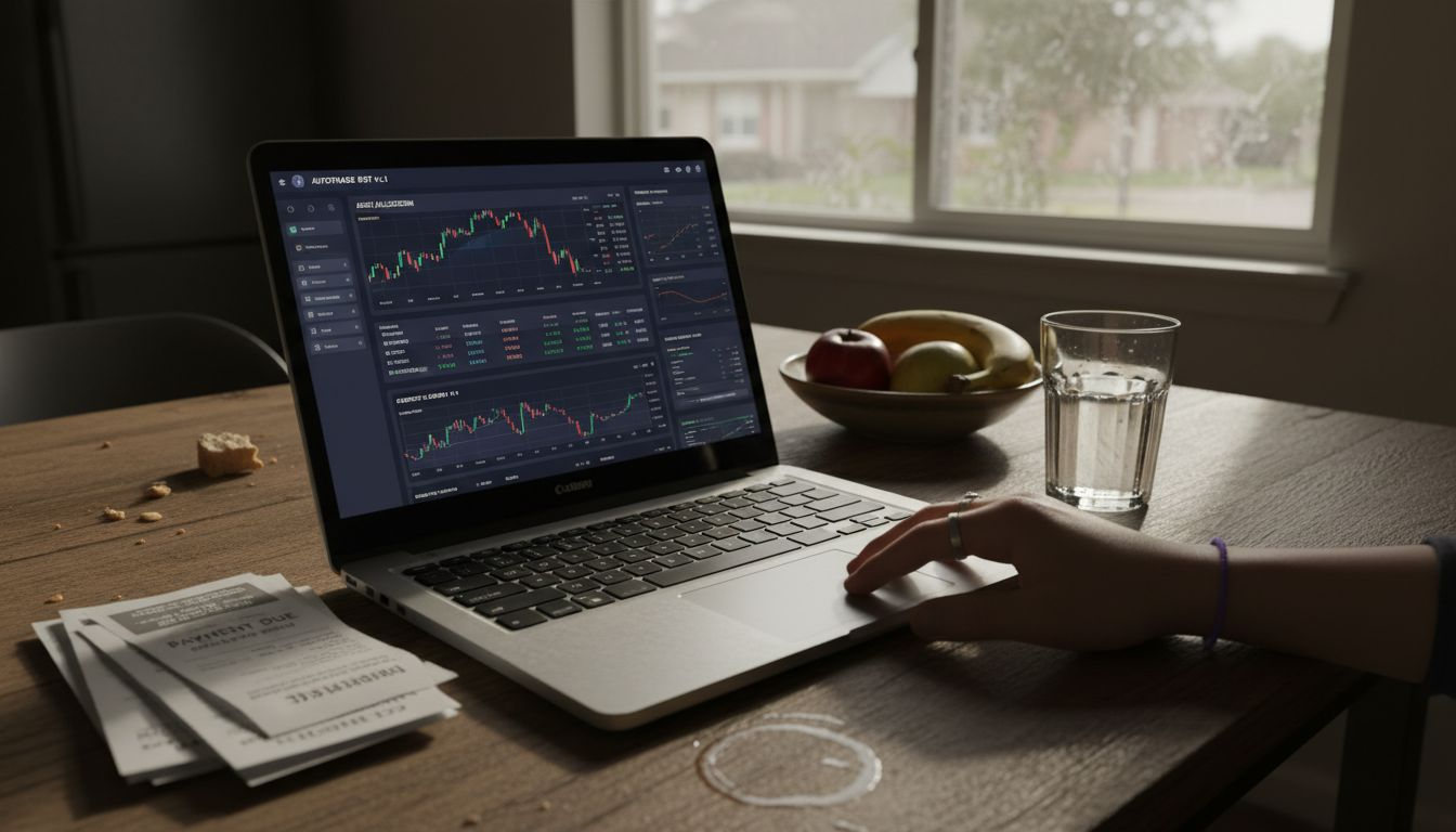 Trading bot dashboard in high inflation setting